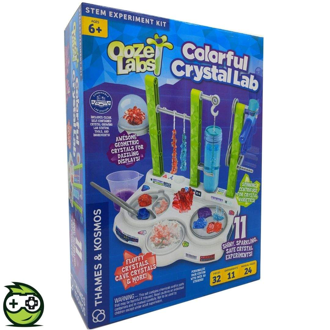 Kit Laboratorio de cristal colorido (Thames & Kosmos)